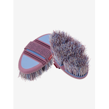 Brosse LeMieux souple Flexi Powder blue Bleu