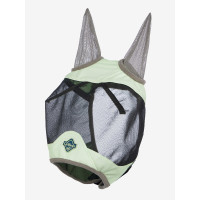 Masque anti-mouches Visor-Tek Camo oreilles Macaron Vert