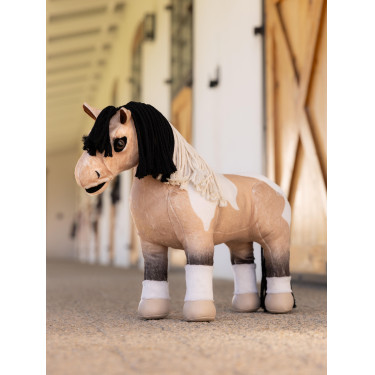 Mini Poney LeMieux Toby Blanc
