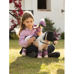 Mini Poney LeMieux Toby Blanc