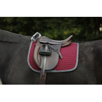 Tapis de selle Bucas Show-Line Dressage Bordeaux Tapis de selle Bucas Show-Line Dressage Bordeaux