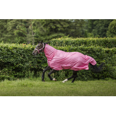 Couverture anti-mouches Bucas Freedom Full Neck Aurore rose