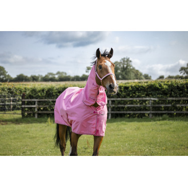 Couverture Bucas Freedom Turnout Full Neck Light 900D Aurore rose