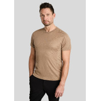 T-shirt mesh Montar MoLui homme Latté Marron