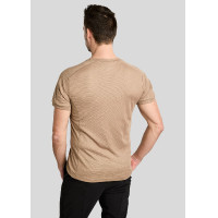 T-shirt mesh Montar MoLui homme Latté Marron