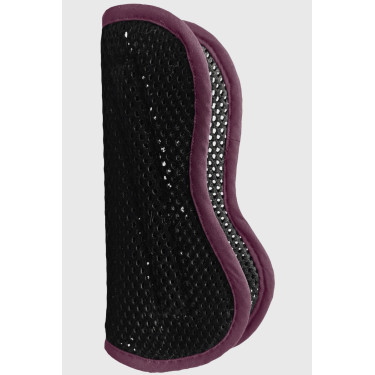 Doublures des protections coquées en 3D mesh velours ProConfort Kalou Noir / bordeaux