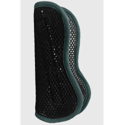Doublures des protections coquées en 3D mesh velours ProConfort Kalou Noir / vert jungle