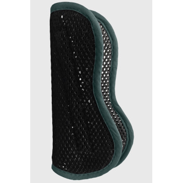 Doublures des protections coquées en 3D mesh velours ProConfort Kalou Noir / vert jungle