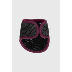 Doublures des protèges-boulets coqués en 3D mesh velours ProConfort Darial Noir / bordeaux