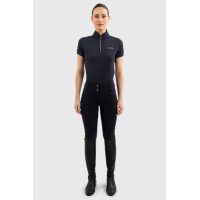 Polo Harcour Fuega Harcour manches courtes femme France Marine Bleu marine