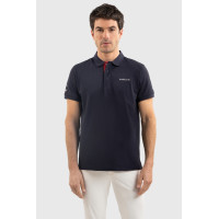 Polo Harcour Fuego manches courtes homme France Marine Bleu marine Polo Harcour Fuego manches courtes homme France Marine Bleu marine