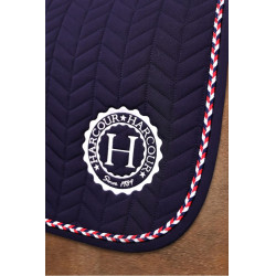 Tapis de selle Harcour Fairytale France Marine Bleu marine