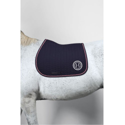 Tapis de selle Harcour Fairytale France Marine Bleu marine