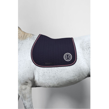 Tapis de selle Harcour Fairytale France Marine Bleu marine