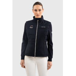 Veste sans manches Harcour Flicka femme France Marine Bleu marine