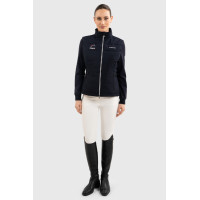 Veste sans manches Harcour Flicka femme France Marine Bleu marine