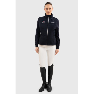 Veste sans manches Harcour Flicka femme France Marine Bleu marine