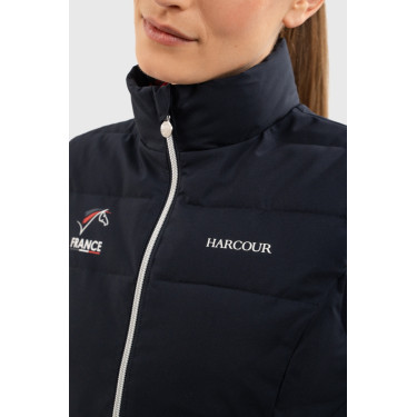 Veste sans manches Harcour Flicka femme France Marine Bleu marine