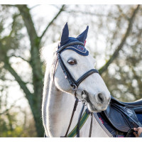 Bonnet anti-mouches LeMieux Junior Pro Bleu marine Bonnet anti-mouches LeMieux Junior Pro Bleu marine