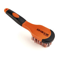 Brosse Ezi-Groom Grip Shires - Matériel d'équitation
