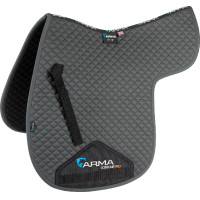 Tapis de selle Numnah Performance Shires Gris