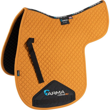 Tapis de selle Numnah Performance Shires Moutarde Jaune Tapis de selle Numnah Performance Shires Moutarde Jaune