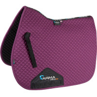 Tapis de selle mixte Performance Shires Prune Violet Tapis de selle mixte Performance Shires Prune Violet