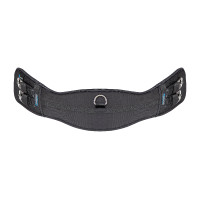 Sangle de dressage neoprene Shires Noir