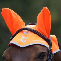 Bonnet anti-mouches EQUI-FLECTOR® Orange vif