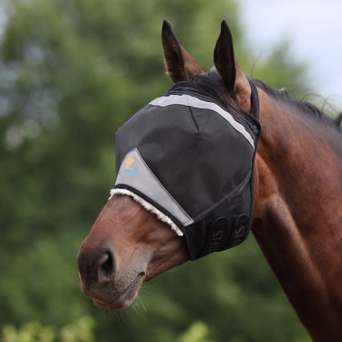 Masque anti-mouches Shires FlyGuard Pro Fine Mesh sans oreilles