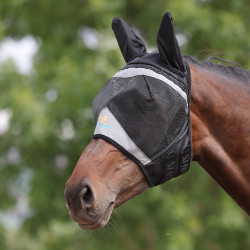 Masque anti-mouches Shires FlyGuard Pro Fine Mesh avec oreilles