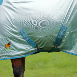 Couverture anti-mouches intégrale Shires Winnie & Me Bleu