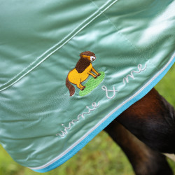 Couverture anti-mouches intégrale Shires Winnie & Me Bleu