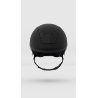Casque Kask Kooki jugulaire marron clair Noir mat