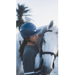 Casque Kask Star Lady Pure Shine Bleu atlantique