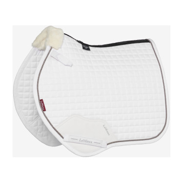 Tapis LeMieux Junior Pro GP/Jump Square Blanc Tapis LeMieux Junior Pro GP/Jump Square Blanc