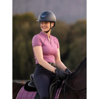 Base Layer LeMieux en tissu mesh Lisa femme manches courtes Jungle Vert