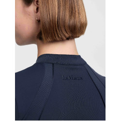 Base Layer LeMieux en tissu mesh Lisa femme manches courtes Marine Bleu marine