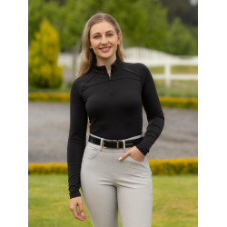 Base Layer LeMieux manches longues Airflow femme Noir