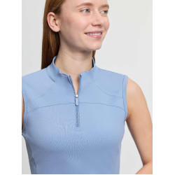 Base Layer LeMieux sans manches Airflow femme Powder blue Bleu