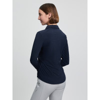 Base Layer LeMieux Sarah à motifs manches longues Marine Bleu marine