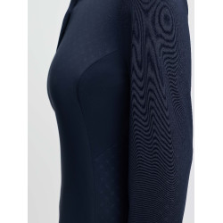 Base Layer LeMieux Sarah à motifs manches longues Marine Bleu marine