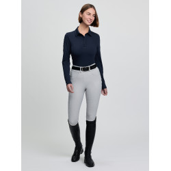 Base Layer LeMieux Sarah à motifs manches longues Marine Bleu marine