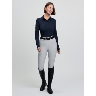 Base Layer LeMieux Sarah à motifs manches longues Marine Bleu marine