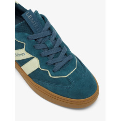 Basket LeMieux Sneakers Stockbridge en suédine Jungle Vert