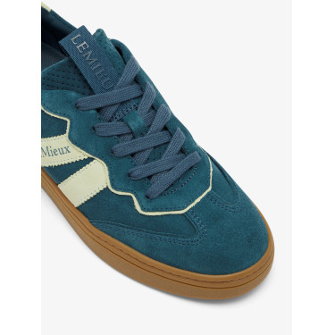 Basket LeMieux Sneakers Stockbridge en suédine Jungle Vert