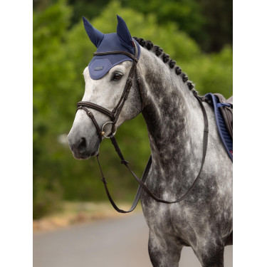 Bonnet anti-mouches LeMieux Air-Tek tissu mesh Shadow