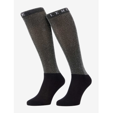 Chaussettes de compétition LeMieux Brilliance Noir