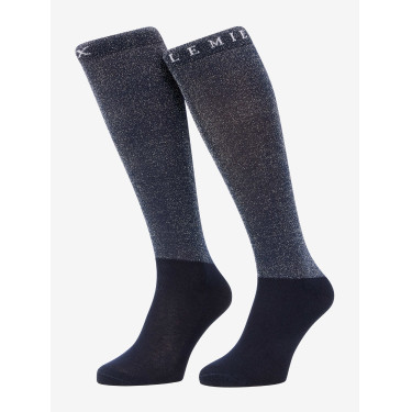 Chaussettes de compétition LeMieux Brilliance Marine Bleu marine