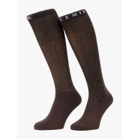 Chaussettes de compétition LeMieux Brilliance Espresso Marron